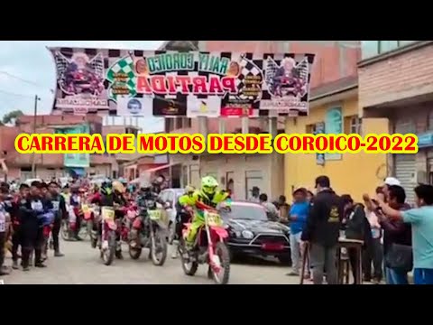 ASI FUE LA COMPETENCIA DE MOTOS COROICO-2022..BOLIVIA..