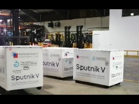 Llegan a Guatemala 50 mil dosis de la vacuna Sputnik V