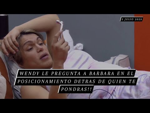 Wendy Le Pregunta A Barbara Detras De Quien Te Pondras || 2-6-2023 || #lcdlfmx