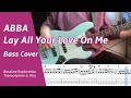 ABBA - Lay All Your Love On Me - Bass Cover.1080p