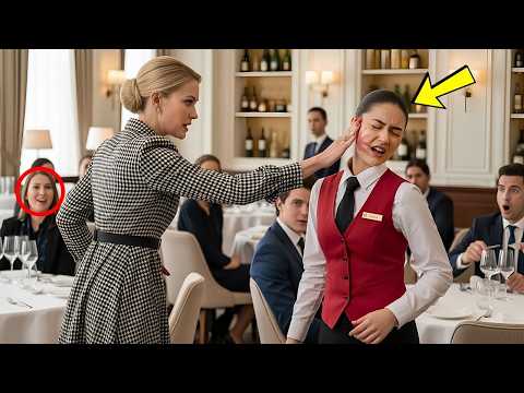 Die Verlobte des Milliardärs ohrfeigte die Kellnerin – was folgte, ließ das Restaurant erstarren