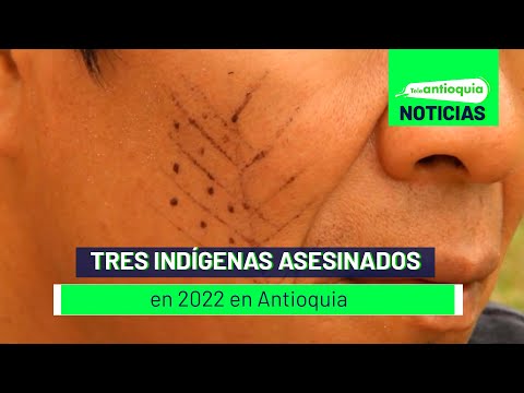 Tres indígenas asesinados en 2022 en Antioquia - Teleantioquia Noticias