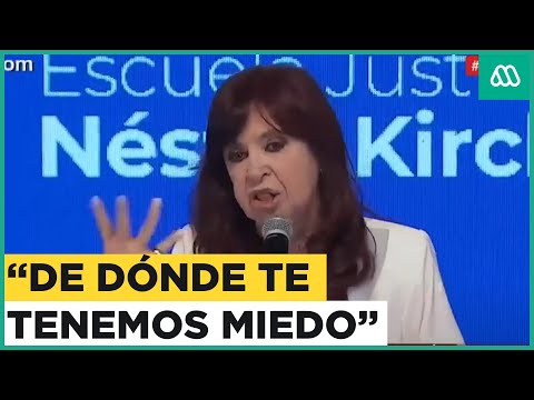 Cristina Fernández lanza duras críticas contra Javier Milei