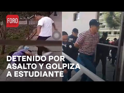 Detienen en Coyoacán a Juan Carlos Rodríguez por asalto y golpiza a estudiante - Las Noticias