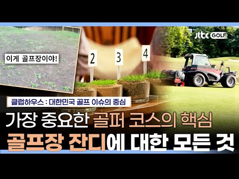 [풀영상] 골퍼들이 제일 먼저 보는 잔디⛳, 골프장 잔디의 모든 것 | 클럽하우스