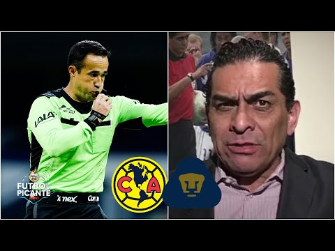 AMÉRICA 2-2 PUMAS. Análisis arbitral del clásico capitalino de Liga MX, ¿era penal | Futbol Picante