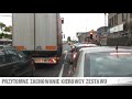 Kierowcy Warszawskich ulic. Przytomne zachowanie kierowcy zestawu. 