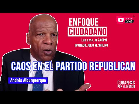 #EnVivo | #EnfoqueCiudadano Andrés Alburquerque: Caos en el Partido Republicano, con Julio Shilling