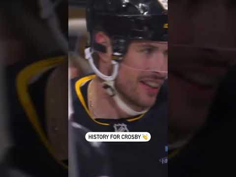 Sidney Crosby Makes History ✅