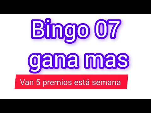 números para viernes 30 de agosto (bingo 07)