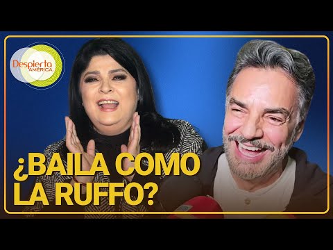 Eugenio Derbez responde si Victoria Ruffo fue su maestra de baile | Despierta América