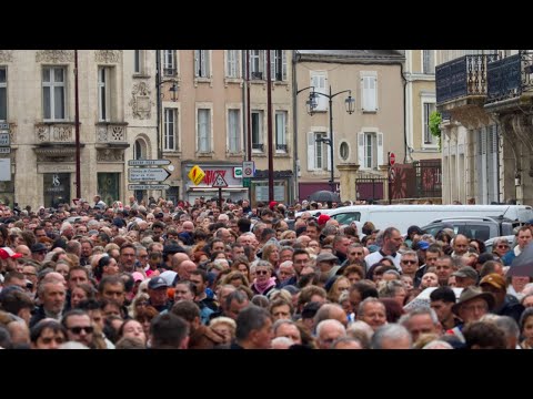Meurtre de Matisse : 8.000 personnes à la marche blanche à Châteauroux