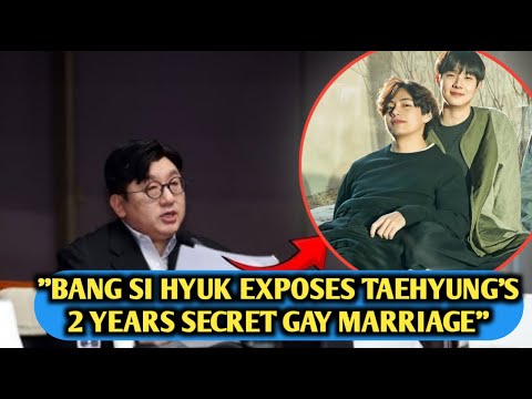 Disney+ Confirm!😱Bang Si Hyuk Reveals Taehyung and Choi Wooshik 2years Secret marriage. See photos.