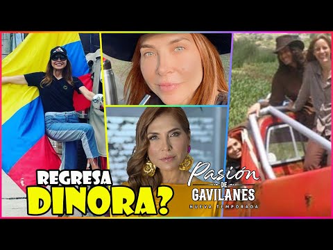 DINORA ROSALES en COLOMBIA! Lorena Meritano estaría GRABANDO para PASIÓN DE GAVILANES 3