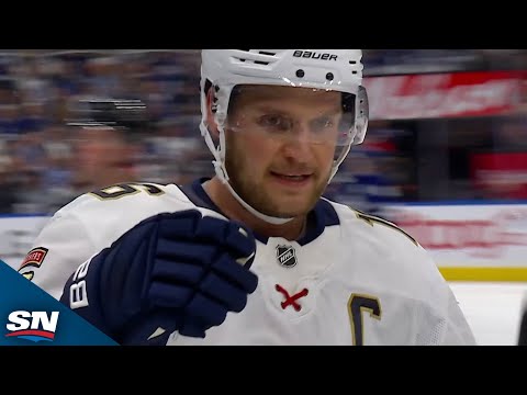 Panthers Aleksander Barkov Opens The Scoring In Game 2 With A Perfect Shot