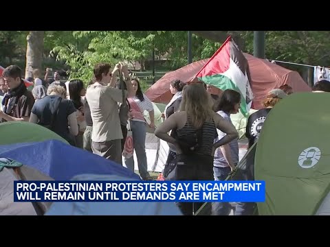 Pro-Palestinian protesters say Penn's Gaza Solidarity encampment will remain until demands are met