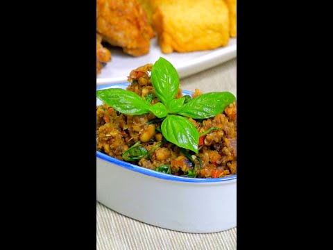 SAMBAL LAUK -- SAMBAL TEMPE BAKAR KEMANGI