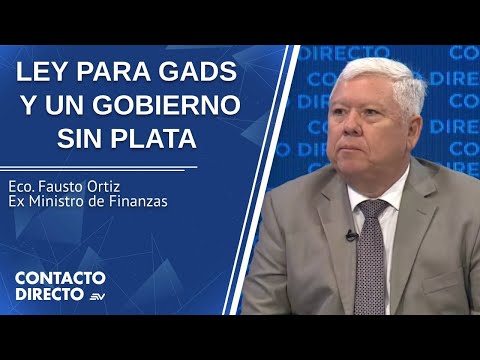 Entrevista con Fausto Ortiz - Ex Ministro de Finanzas | Contacto Directo | Ecuavisa