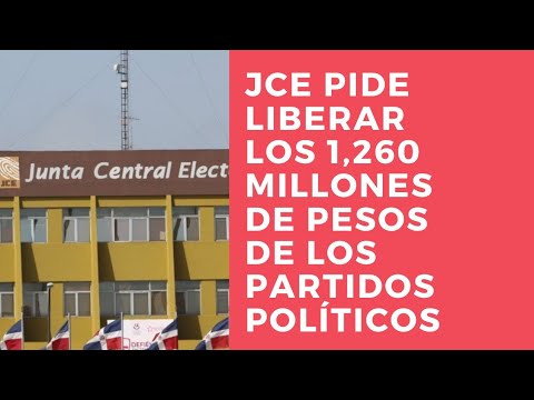 JCE solicita se entreguen los 1,260 millones a los partidos y  no la mitad como quiere el Gobierno