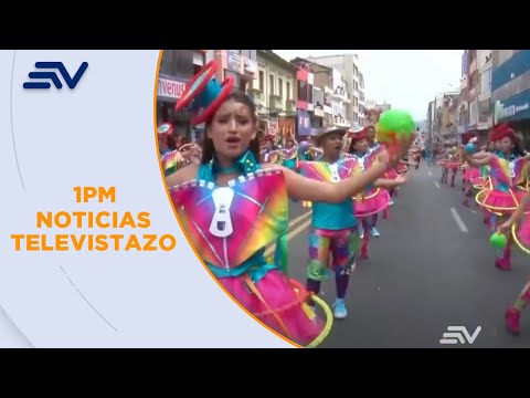 En Ambato, el Festival de la fruta y de las flores se mantiene suspendido  | Televistazo | Ecuavisa