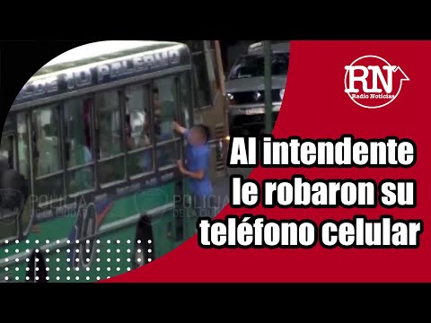 El intendente José Rodríguez Ponte sufrió la sustracción de su teléfono celular