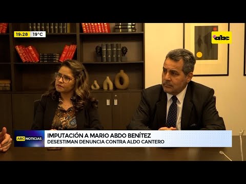 Imputación a Mario Abdo Benítez: desestiman denuncia contra fiscal Aldo Cantero