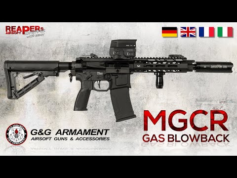 [Review] G&G MGCR 556 GBB (6mm BB Gas Blowback Airsoft/Softair)