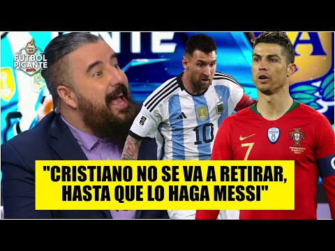 Álvaro ASEGURA que Cristiano Ronaldo NO SE RETIRARÁ hasta que Lionel Messi lo haga | Futbol Picante