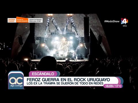 Algo Contigo - Feroz guerra en el rock uruguayo: Los ex La Trampa se defenestraron en redes sociales