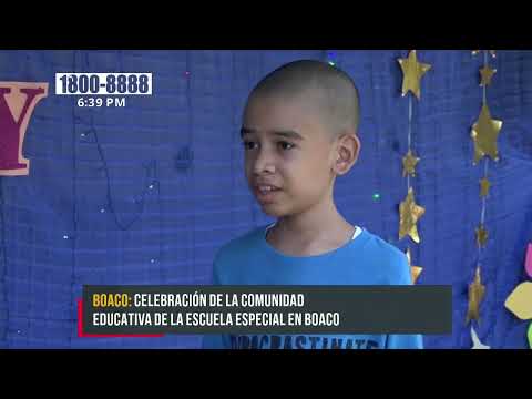 Niñez de Boaco realiza actividad especial en concienciazión del autismo - Nicaragua