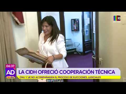 La CIDH ofreció cooperación técnica para las Judiciales