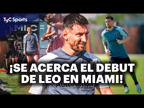 LIONEL MESSI SE ENTRENA EN VIVO CON INTER MIAMI PREVIO AL DEBUT ANTE CRUZ AZUL POR LA LEAGUES CUP