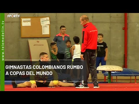 Gimnastas colombianos rumbo a copas del mundo - Telemedellín