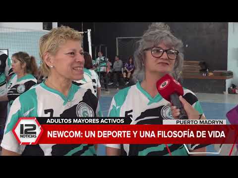 MADRYN | Adultos mayores activos: Newcom, un deporte y una filosofía de vida