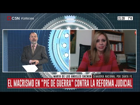 Reforma Judicial: Habla María de los Ángeles Sacnun, Senadora Nacional por Santa Fe