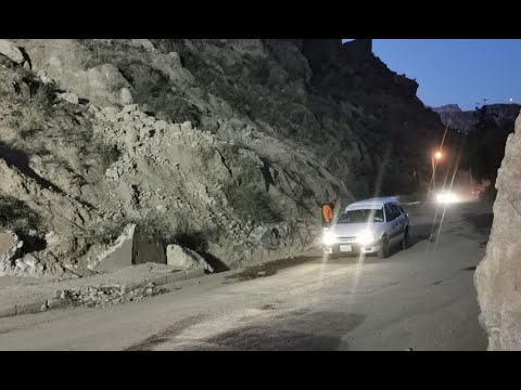 Alcalde paceño informa sobre trabajos de desplome controlado de rocas en la zona Amor de Dios