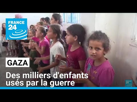 Gaza : des milliers d'enfants usés par la guerre • FRANCE 24