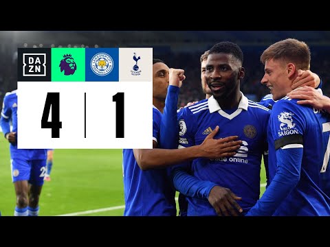 Leicester vs Tottenham (4-1) | Resumen y goles | Highlights Premier League