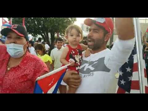 Muerte a la Dictadura Miami Marcha por Nic Libre, Cuba Libre, Venezuela Libre, Ortega, Maduro, Canal
