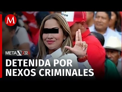Detienen a Tania 'N', candidata suplente en Puebla, por presuntos nexos con crimen organizado