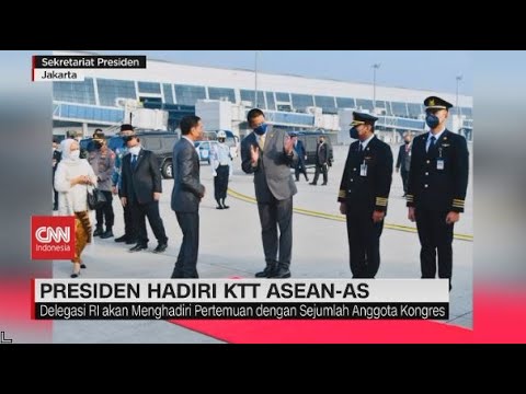🔴Jokowi Menuju Amerika Serikat Hadiri KTT Asean-AS