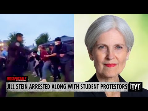 Jill Stein ARRESTED With Nearly 100 Student Protestors, Cops Fire Rubber Bullets #IND