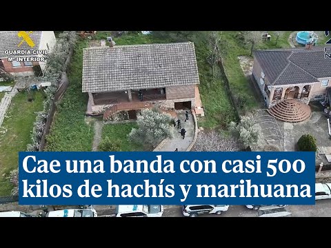 Cae una banda con casi 500 kilos de hachís y marihuana que ocultaban en una 'guardería' de Madrid