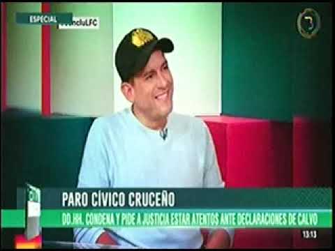 26102022 RÓMULO CALVO FUE ENTREVISTADO EN CNN BOLIVIA TV