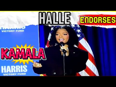 Halle Bailey Stuns with ‘Angel’ & Endorses Kamala Harris!