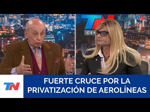 PRIVATIZACIÓN DE AEROLÍNEAS ARGENTINAS: fuerte cruce entre Dozo y Traniela Campolieto en TN Central