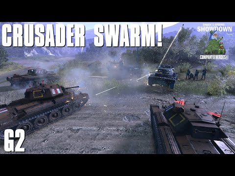 G2 Sharks' 2v2 Tournament - Latouff(WEHR)Hans(DAK) vs Ra11(BRITS)Niedi(BRITS) - Company of Heroes 3
