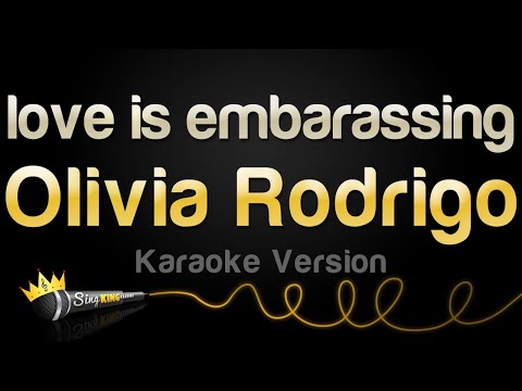 Olivia Rodrigo - love is embarassing (Karaoke Version)