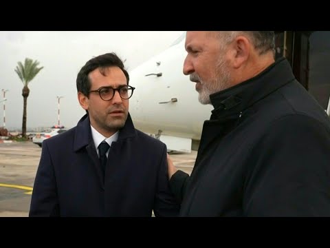 French Foreign minister Stephane Sejourne lands in Tel Aviv | AFP