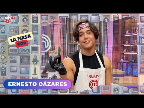 ¿Por qué expulsaron a Ernesto Cazares de MasterChef Celebrity? | La Mesa Pop #adn40radio